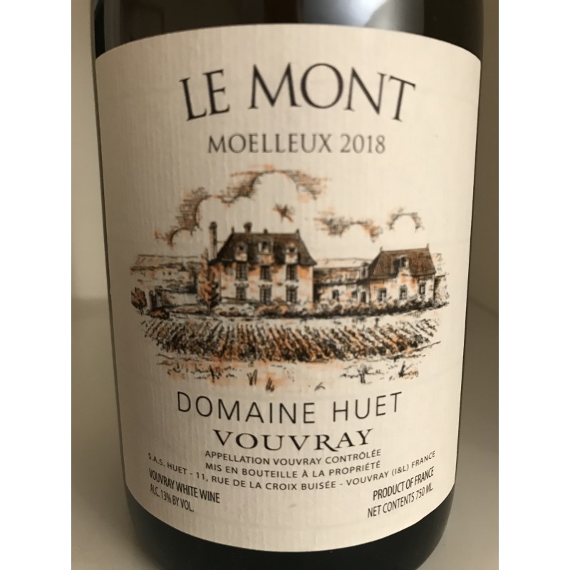 VOUVRAY LE MONT MOELLEUX 2018