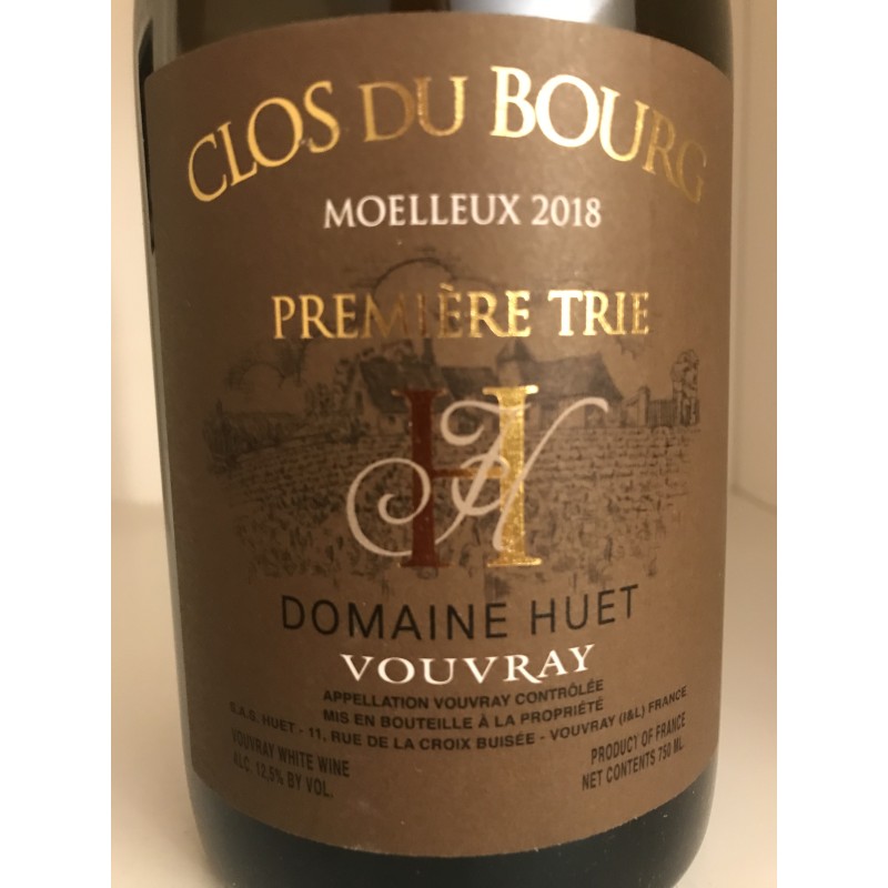 DOMAINE HUET VOUVRAY CUVÉE LE MONT SEC 2011