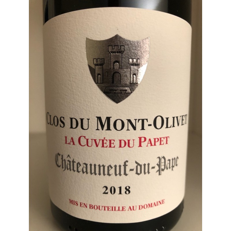 CHÂTEAUNEUF DU PAPE CUVÉE DU PAPET 2012