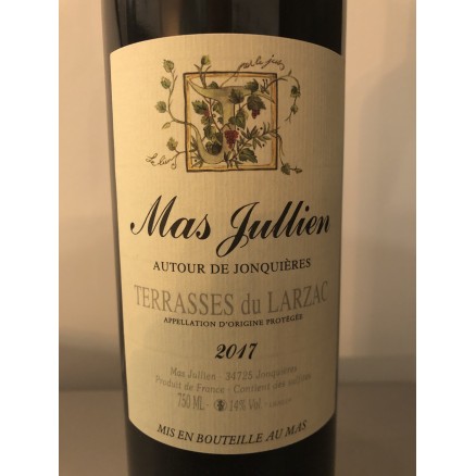 COTEAUX DU LANGUEDOC ROUGE AUTOUR DE JONQUIERES  2017