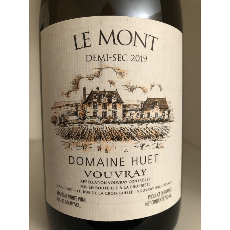 DOMAINE HUET VOUVRAY CUVÉE LE MONT SEC 2011