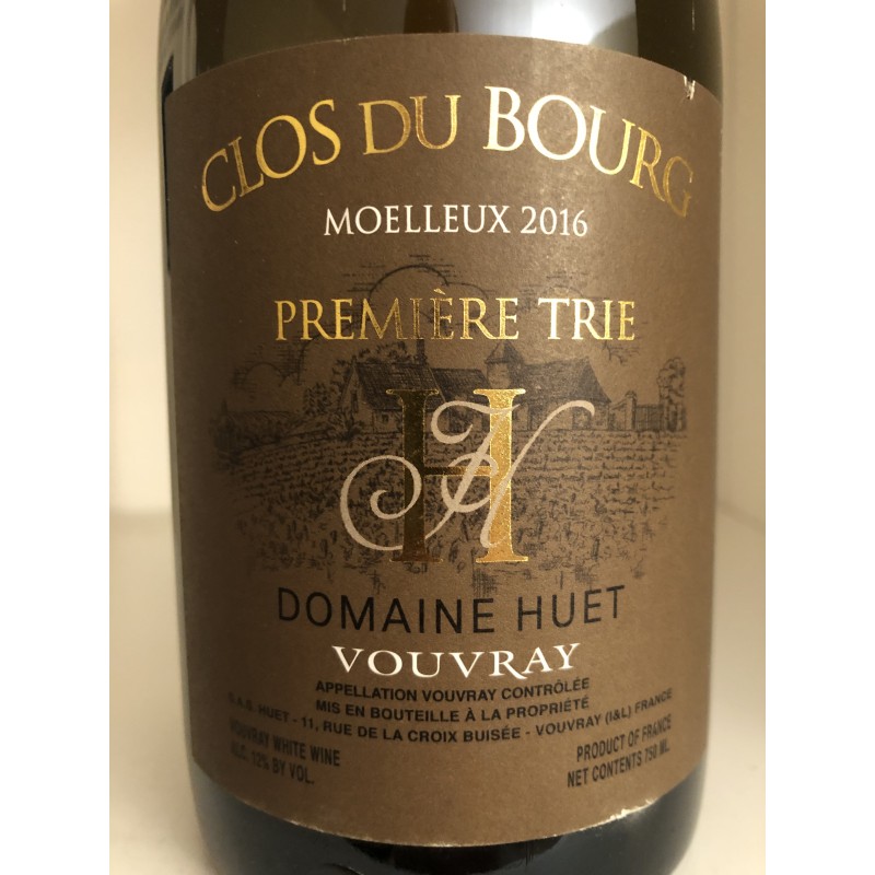 DOMAINE HUET VOUVRAY CUVÉE LE MONT SEC 2011