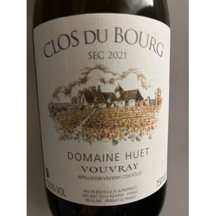 VOUVRAY LE CLOS DU BOURG SEC 2021