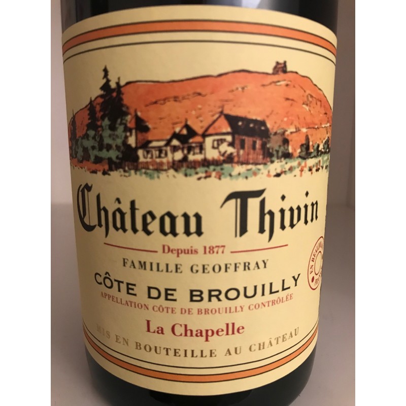 CÔTE DE BROUILLY CLOS BERTRAND 2016