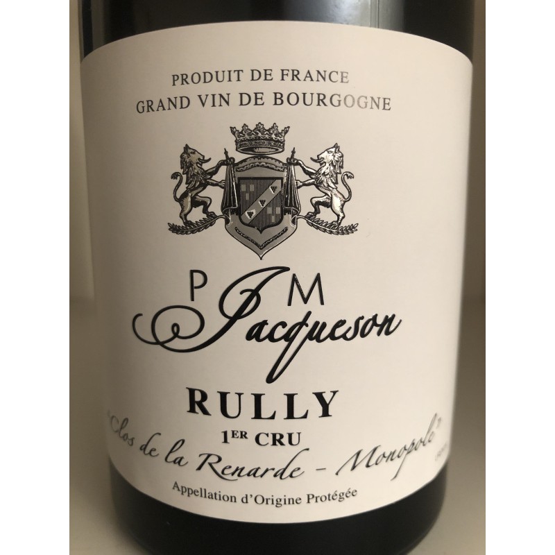 RULLY 1ER CRU LA RENARDE 1ER CRU 2022