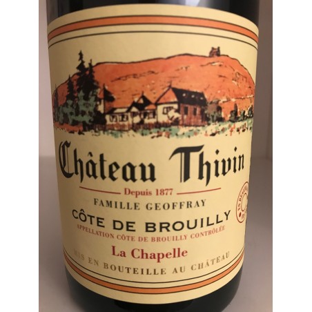 CÔTE DE BROUILLY CLOS BERTRAND 2016